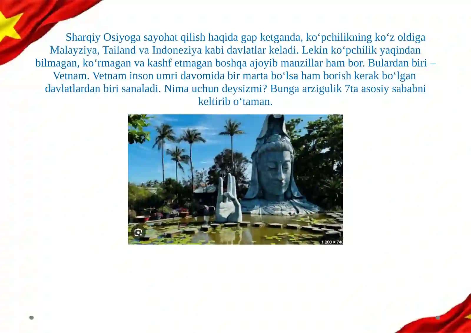 VETNAM TURISTIK RESURSLARI 2