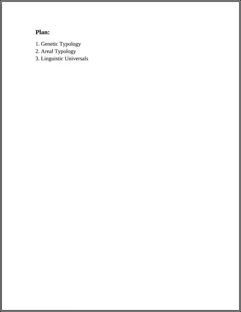 Genetic Typology 2