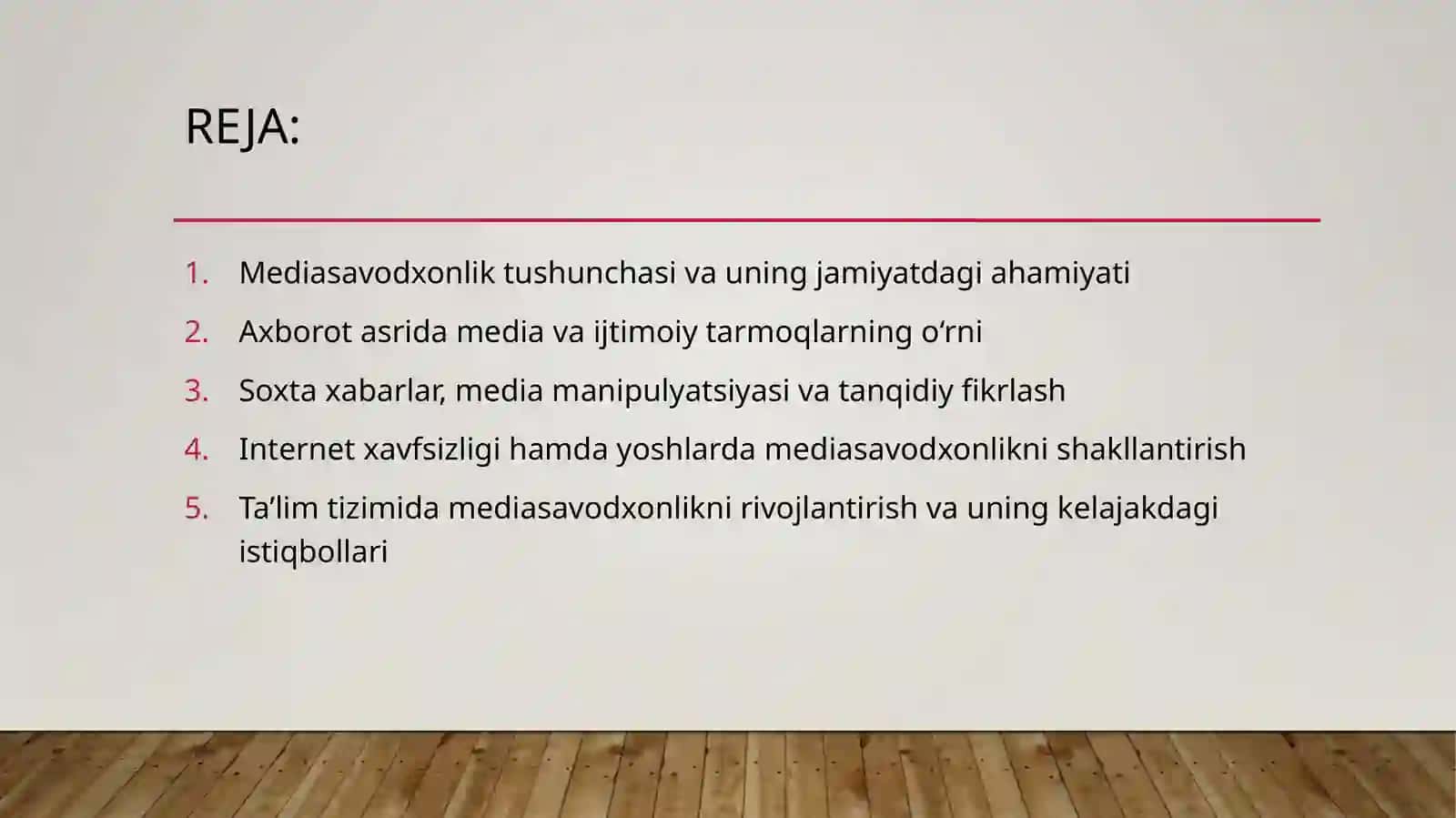 Mediasavodxonlik 2