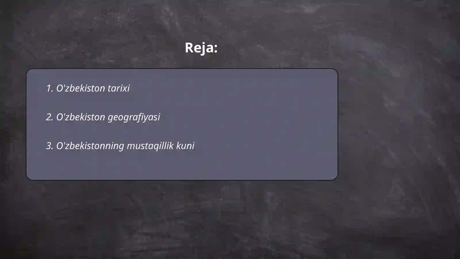 O'zbekiston tarixi 2