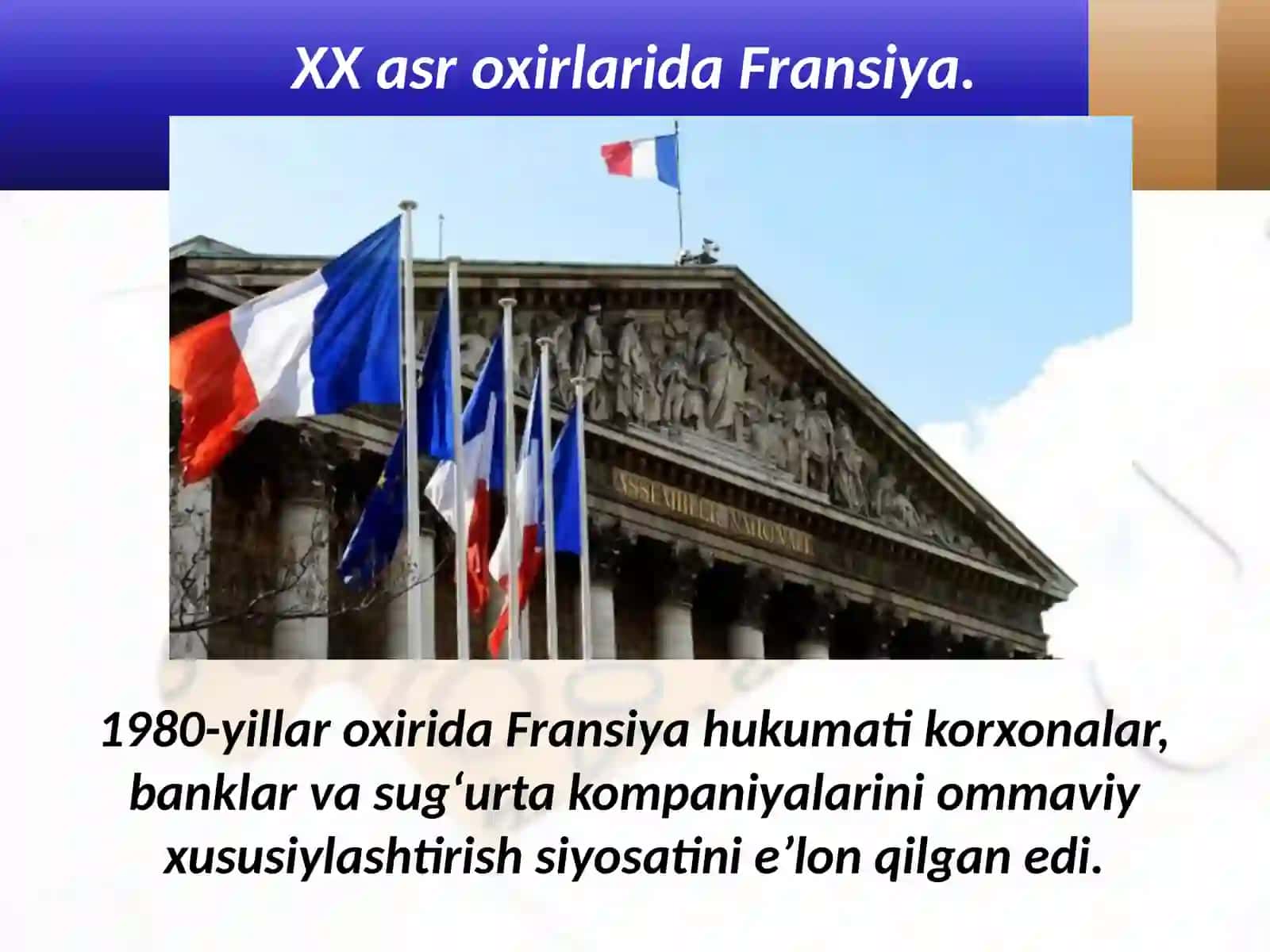 XX asr Fransiyasi 2