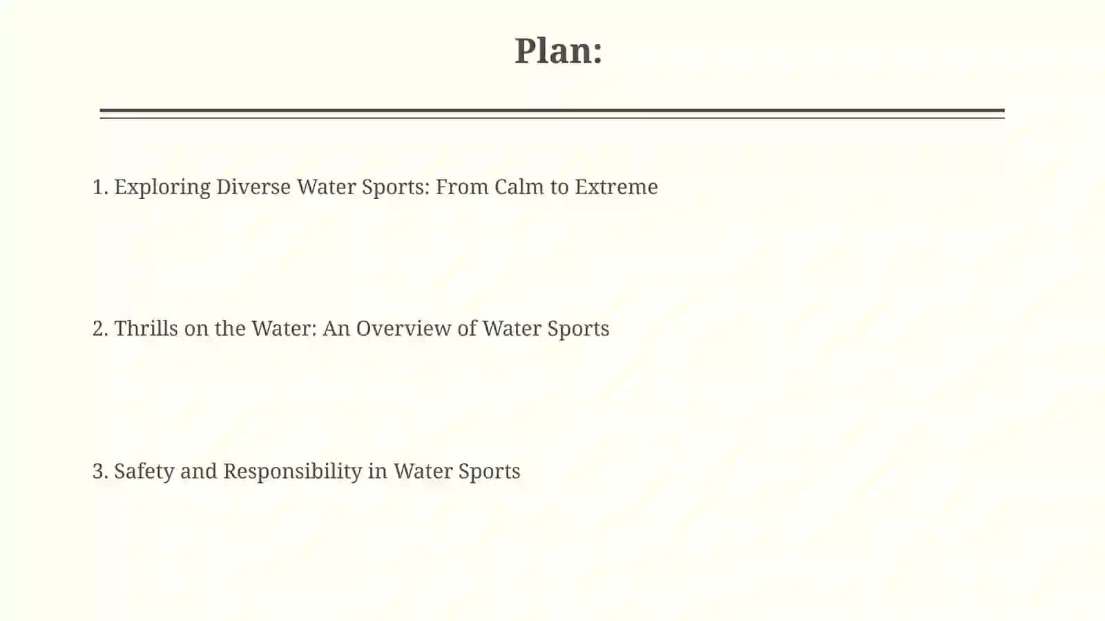 Water Sports 2