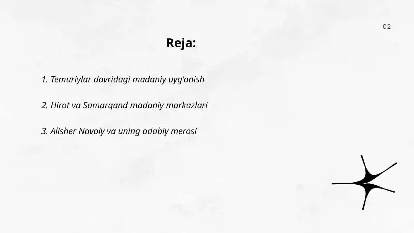 Temuriylar davridagi madaniy uyg'onish 2