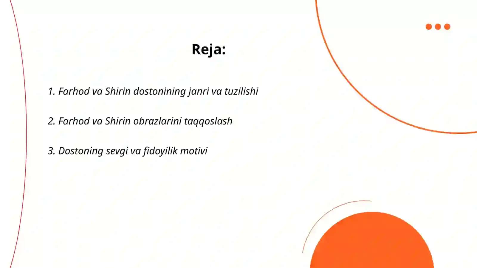 Farhod va Shirin dostoni 2