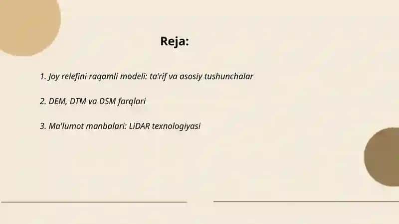 Joy relefini raqamli modeli 2