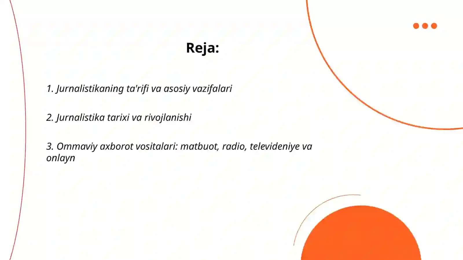 Jurnalistika haqida 2