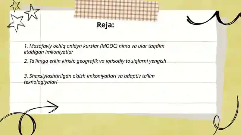 Masofaviy ochiq onlayn kurslar 2