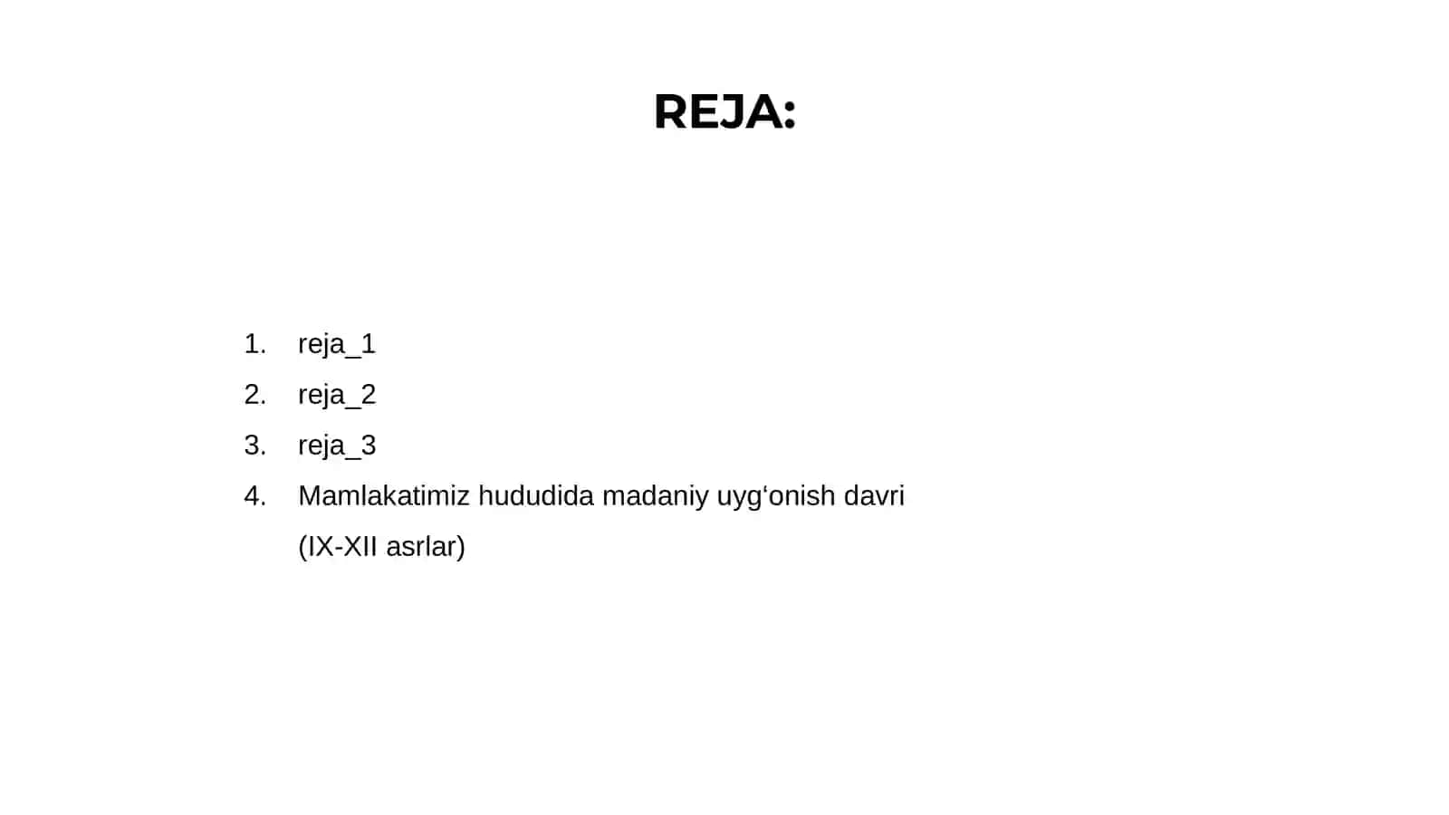 Mamlakatimiz hududida madaniy uyg‘onish davri (IX-XII asrlar) 2