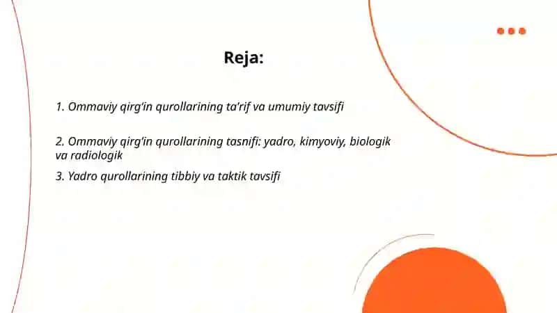 Ommaviy qirgʻin qurollari 2