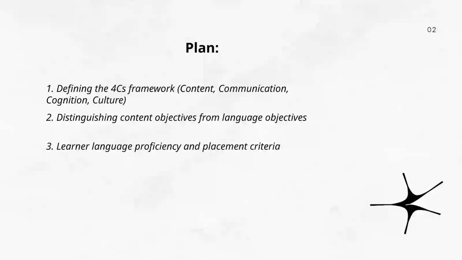 Identifying the key parameters of the CLIL approach 2