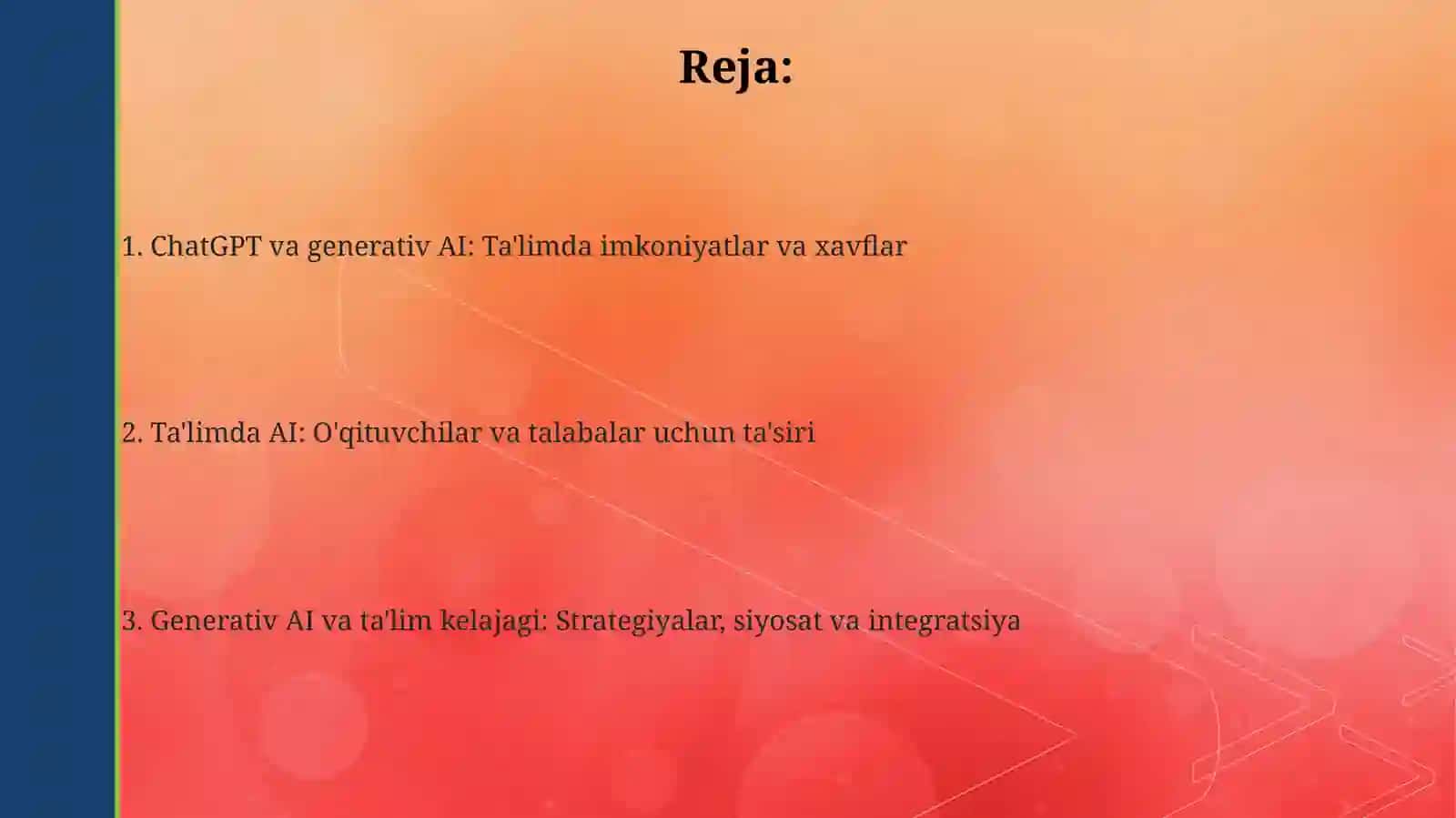 ChatGPT va generativ sun'iy intellekt 2