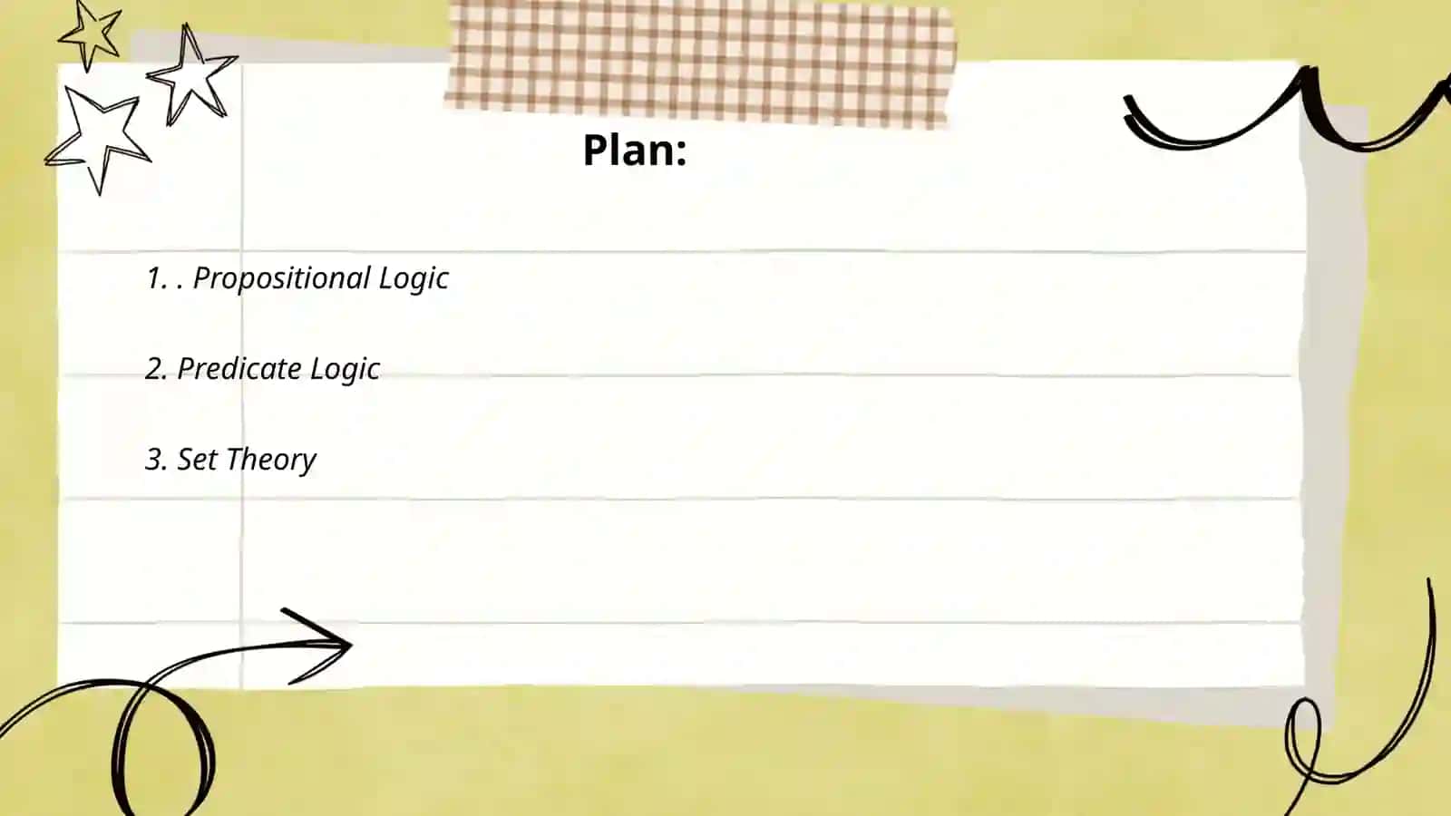 Mathematical logic 2