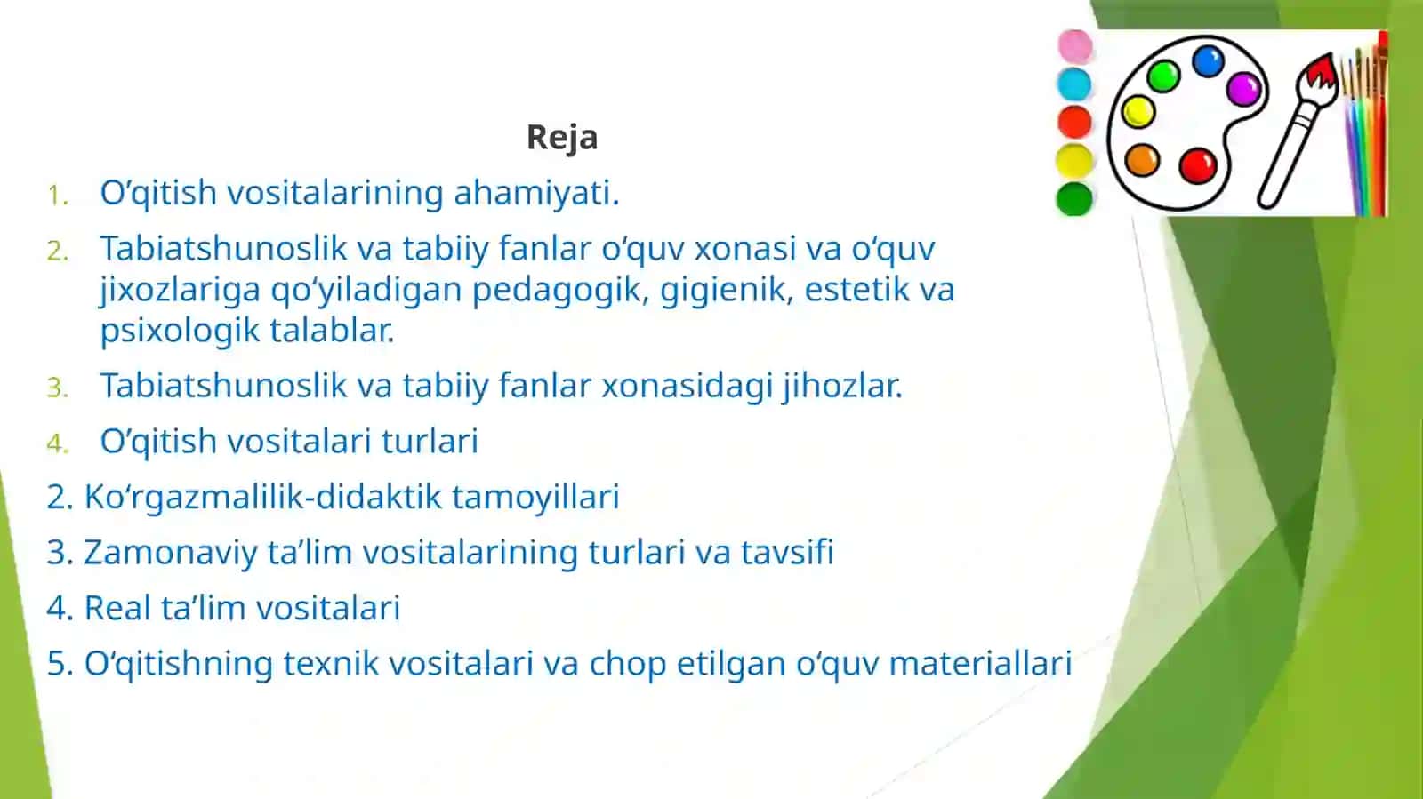 Tabiiy fanlarni o‘qitish vositalari 2