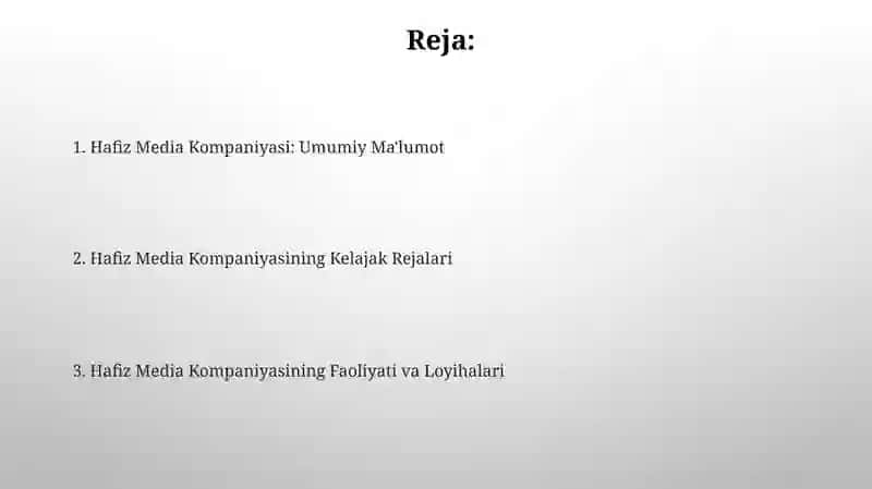Hafsiz media umoni 2