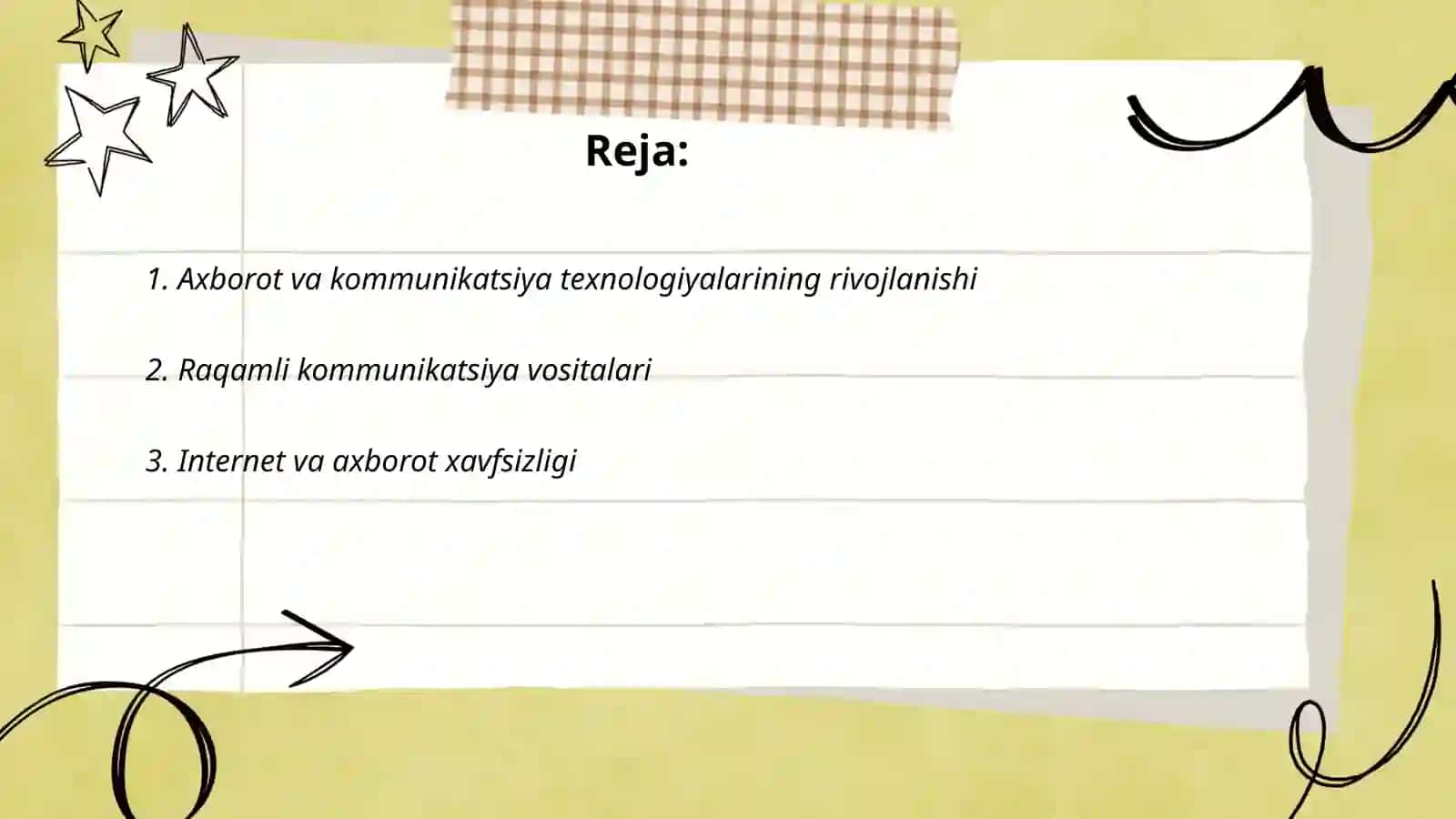Axborot va kommunikatsiya texnologiyalari 2