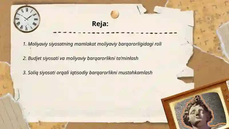 Moliyaviy siyosat 2