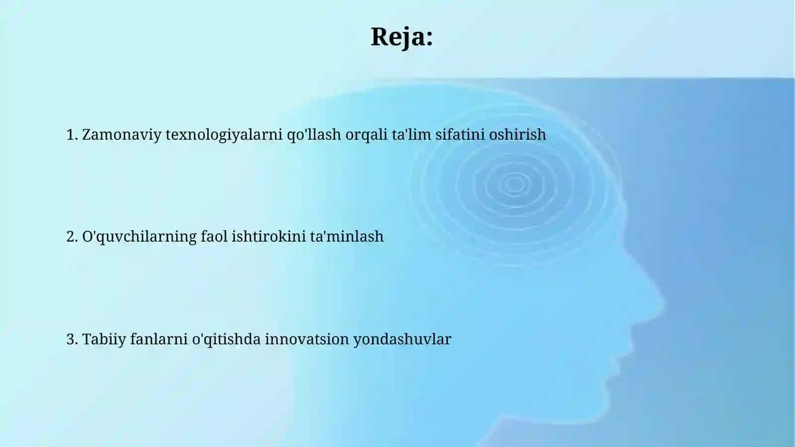 Interfaol o'quv uslublari 2