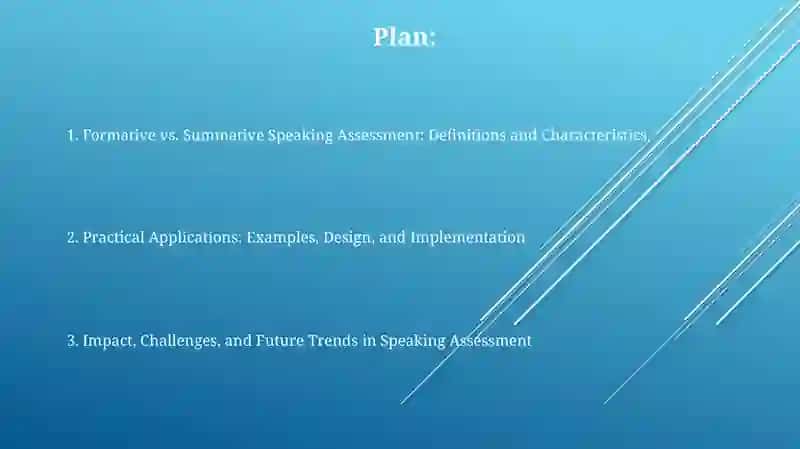 Formative vs. Summative Speaking Assessment 2