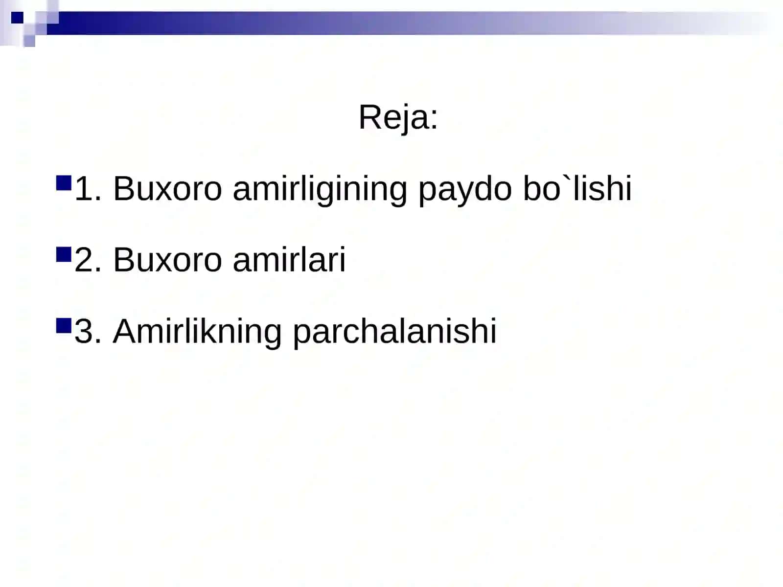 Buxoro amirligi 2