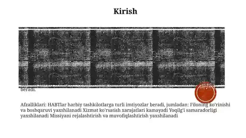 Harbiy Avtomobillar Boshqarish Tizimlari 2