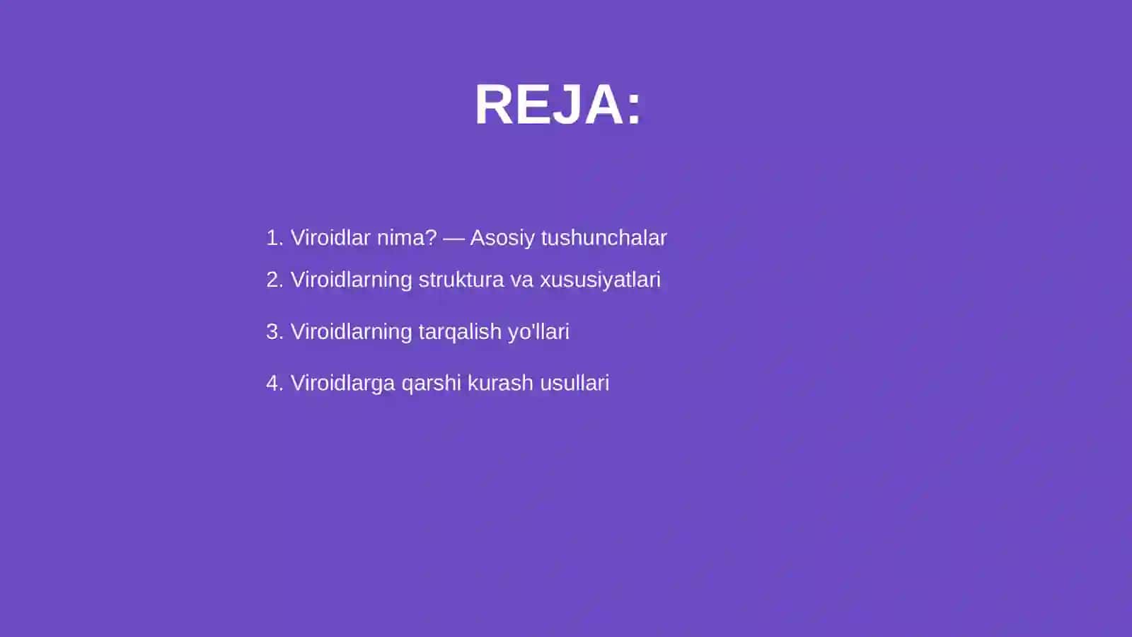 Viroidlar va ularning ahamiyati 2