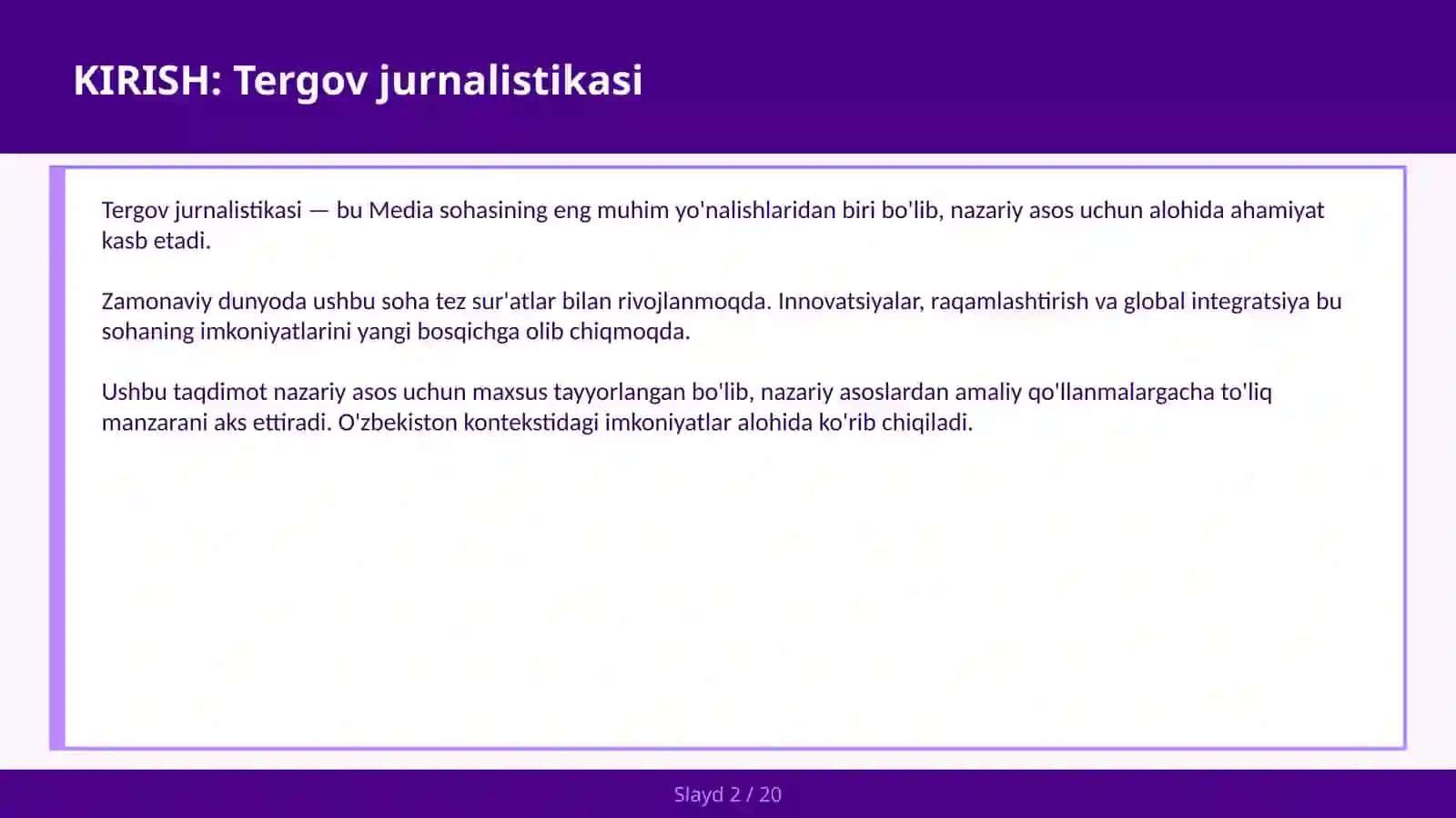 TERGOV JURNALISTIKASI 2