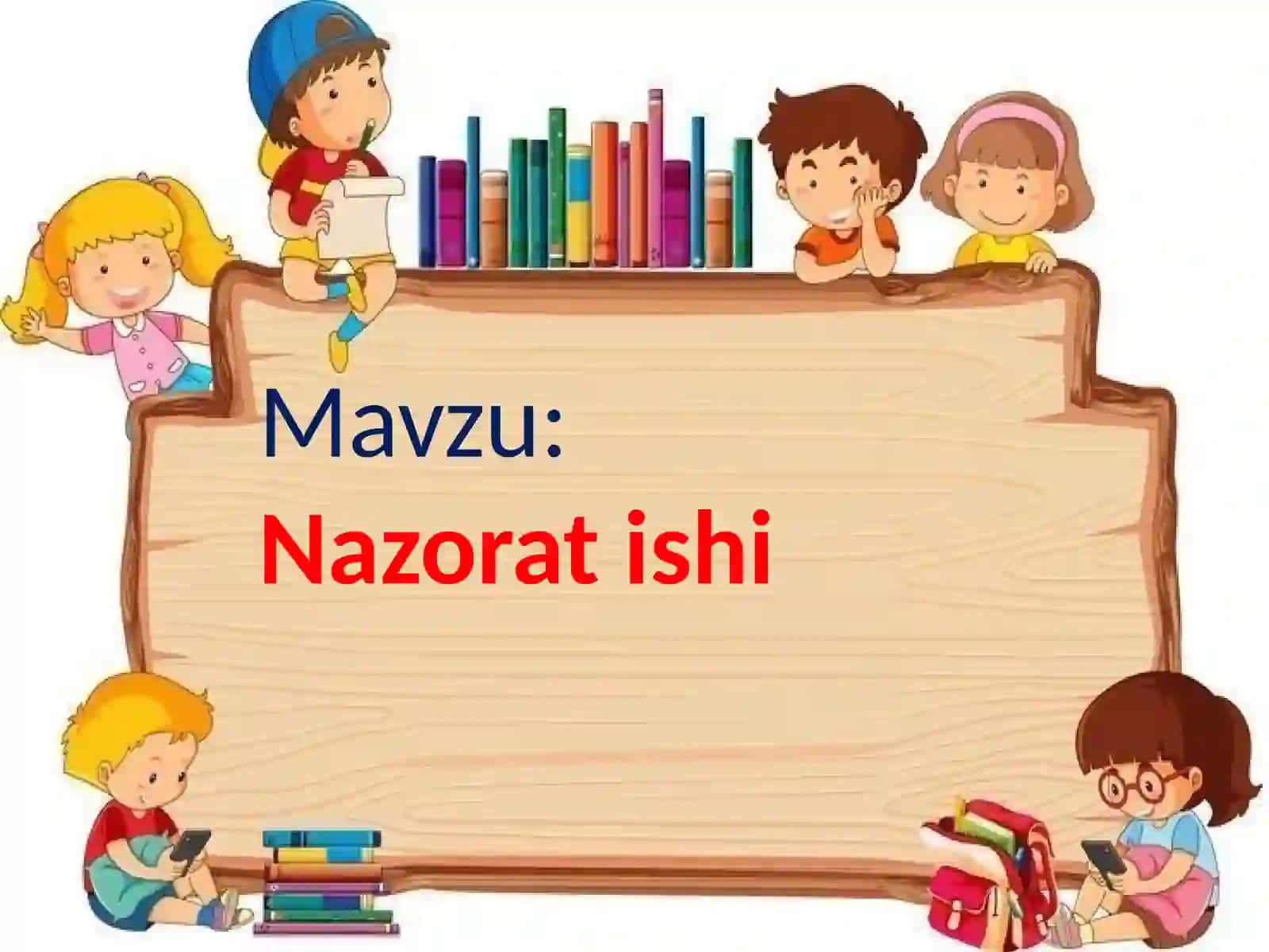 MATEMATIKA 4-sinf Nazoratishi 2
