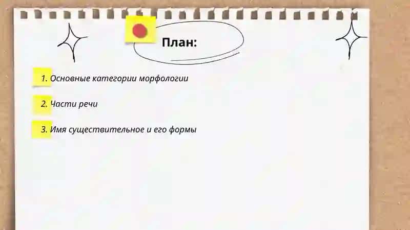 Морфология 2