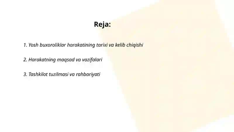 Yosh buxoroliklar harakati 2