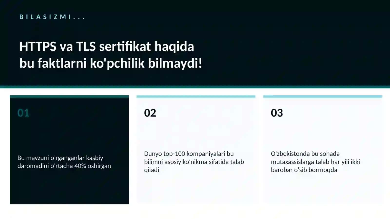 HTTPS va TLS sertifikat 2
