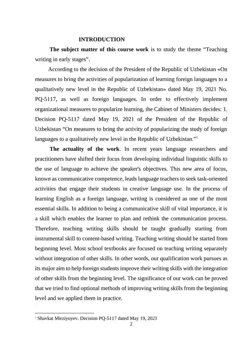 Teaching writing in early stages 2