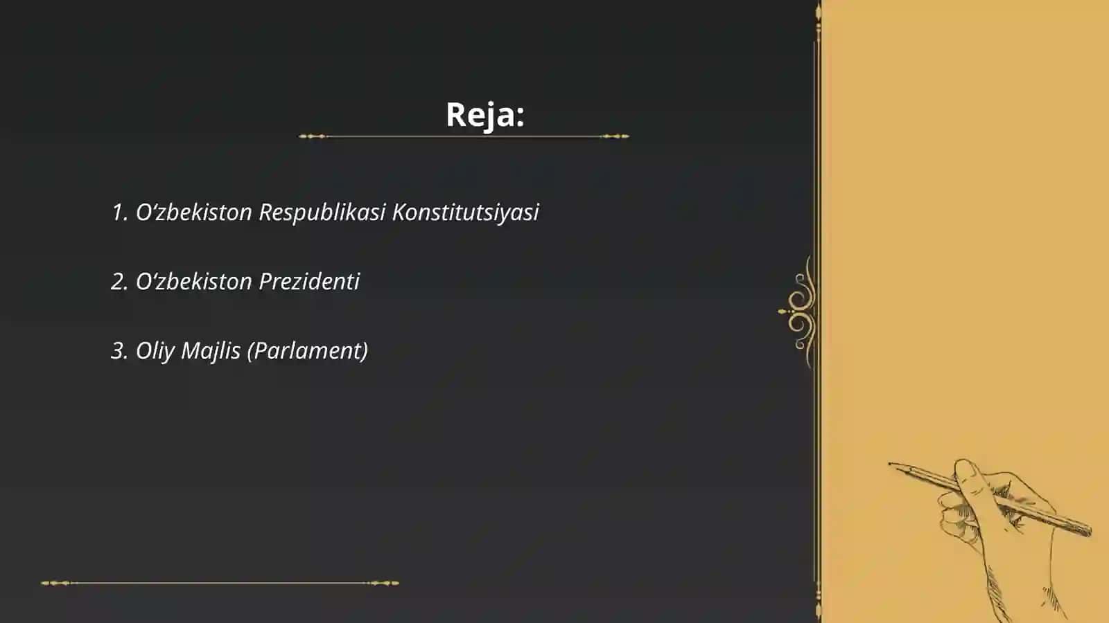 Oʻzbekistonda davlat hokimyati 2
