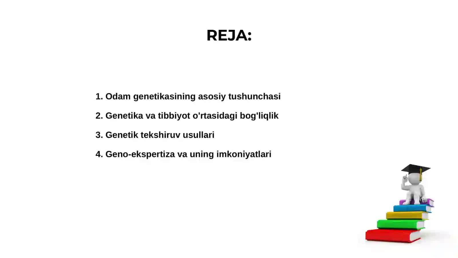 Odamlarning genetikasi tibbiyotdagi ahamiyati 2