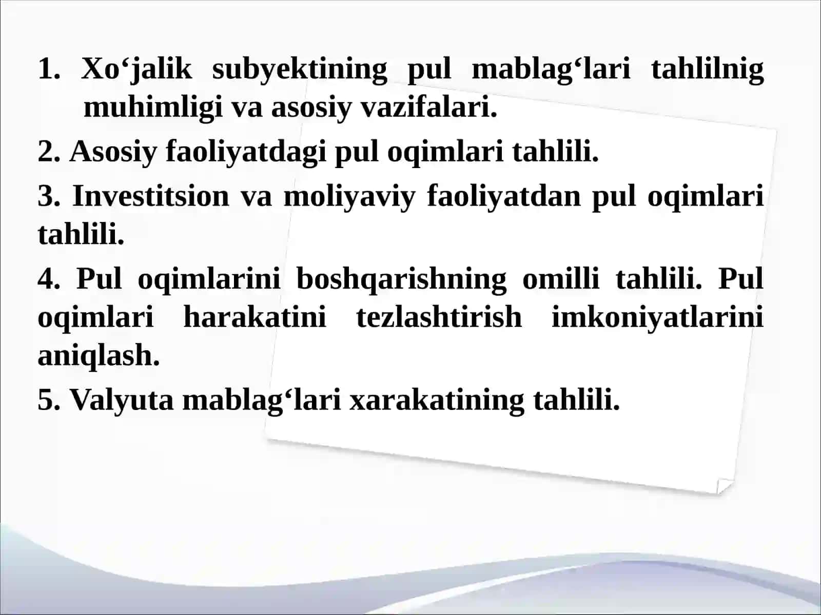 ECONOMIC ANALYSIS fani 2