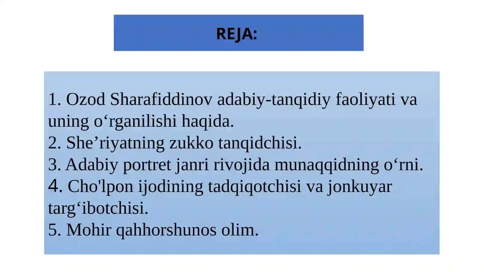 O‘zbek adabiy tanqidi tarixi 2