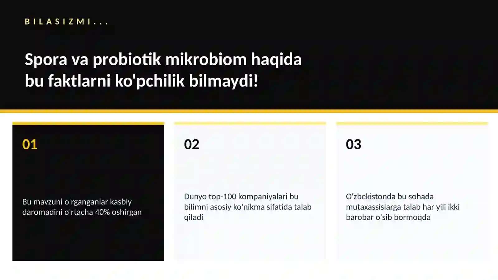 Spora va probiotik mikrobiom 2