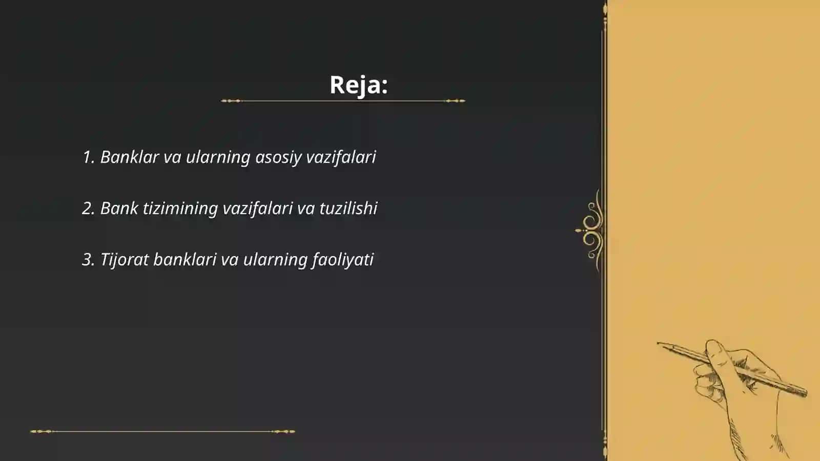 BANKLAR ULARNING TURLARI VA KRIDIT TIZIMIDAGI ROLI 2