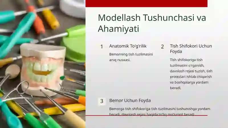 Stomatologiyada Modellar 2