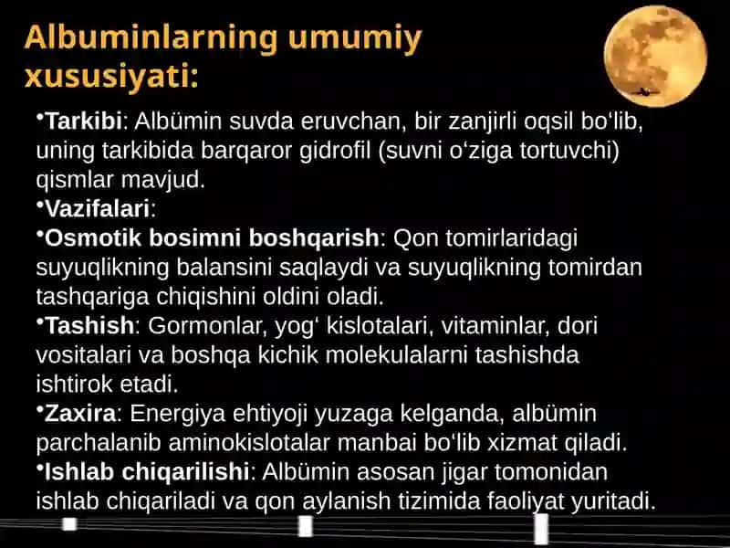 tibbiy kimyo fanidan mustaqil ish 2