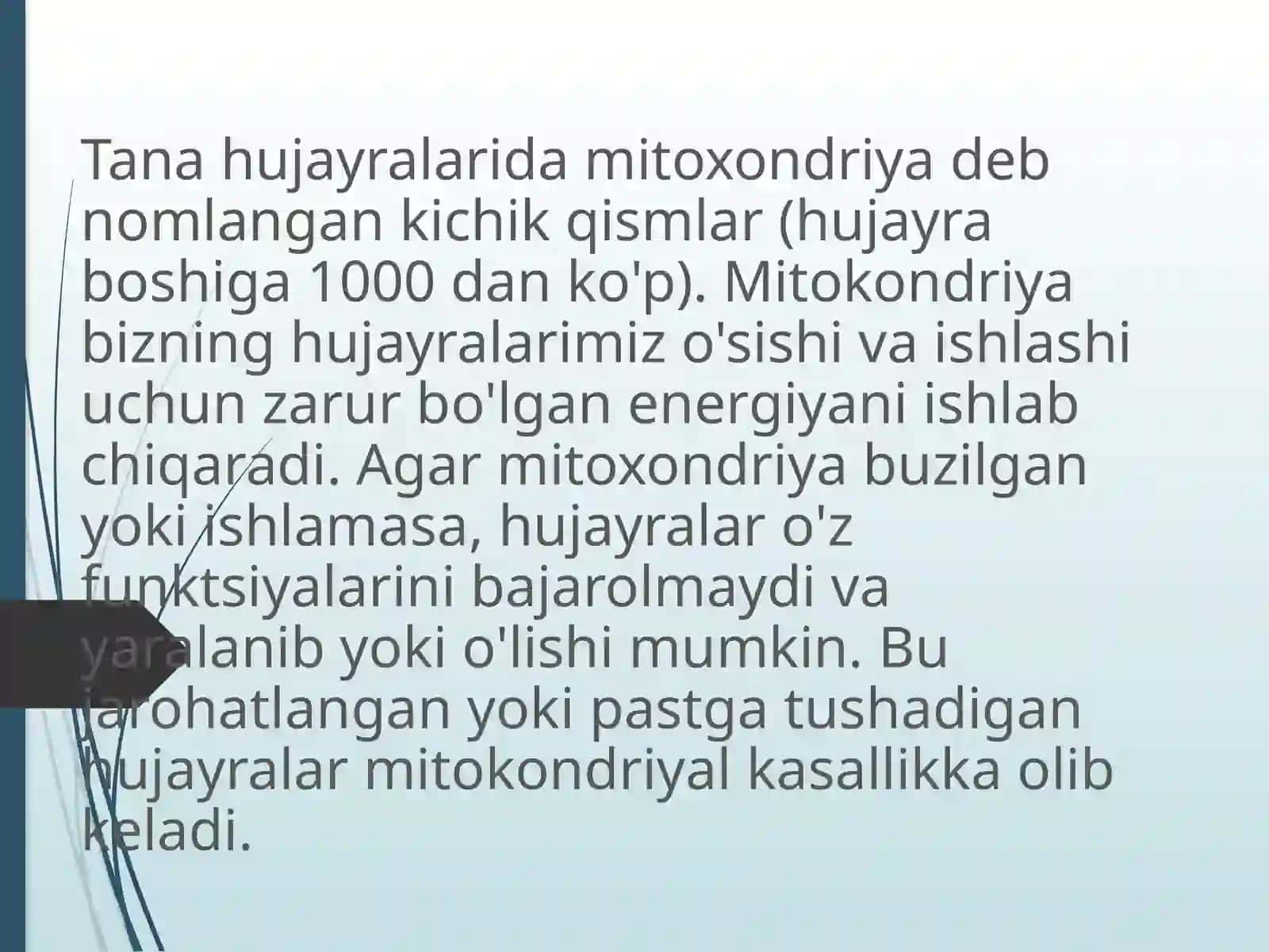 MITAXONDRIAL KASALLIKLAR 2