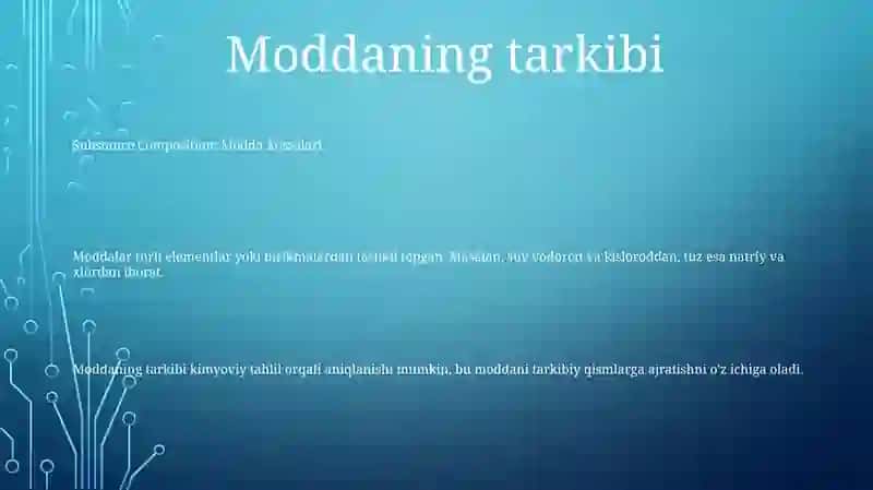 Modda Xossalari 2