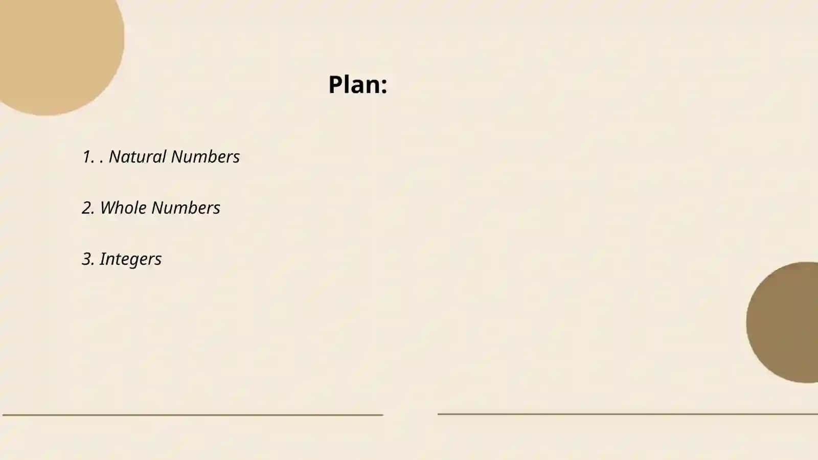 Natural Numbers 2