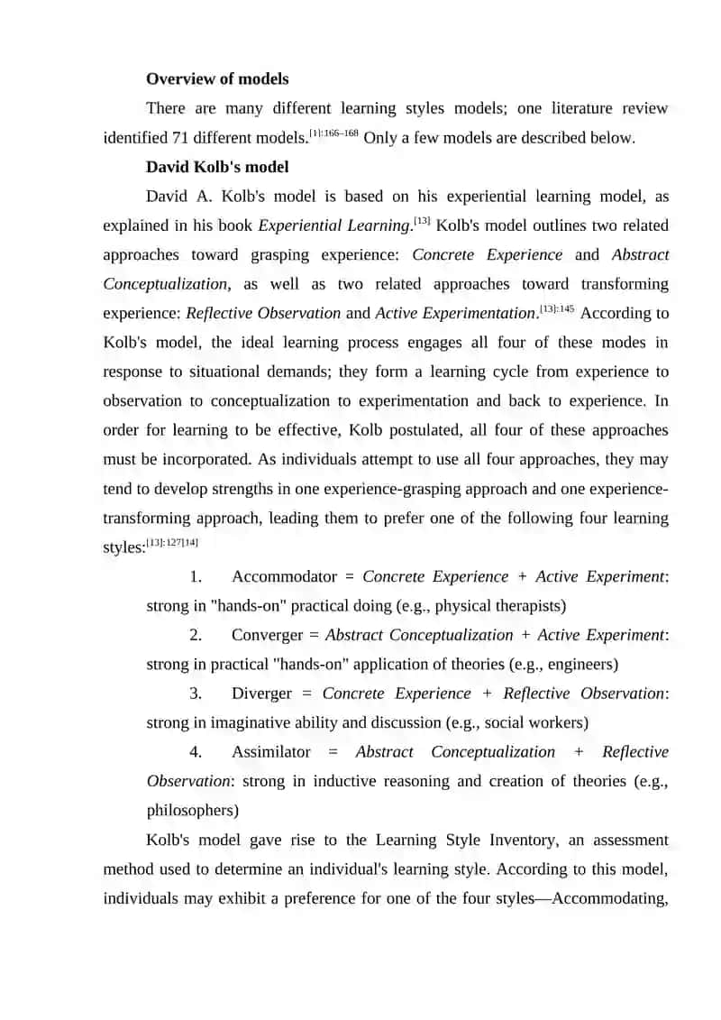 Learning Styles 2