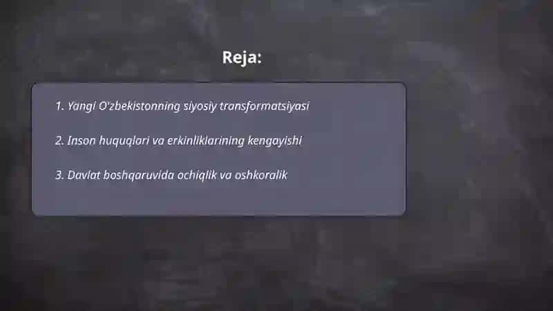 Yangi O'zbekistonda xalqchil va insonparvar davlat qurishning ijtimoiy siyosiy ahamiyati 2