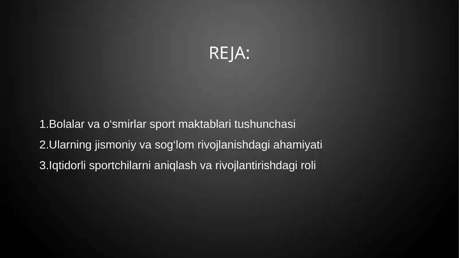 Bolalar va o'smirlar sport maktablarining ro'li 2