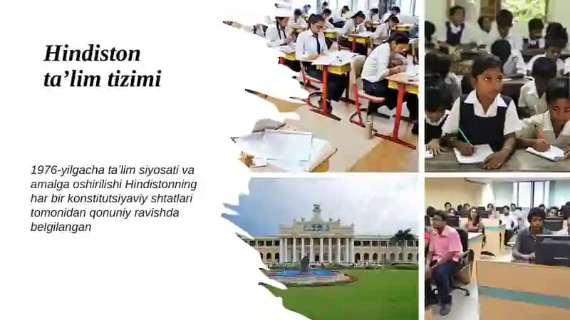 Hindiston ta'lim tizimi 2