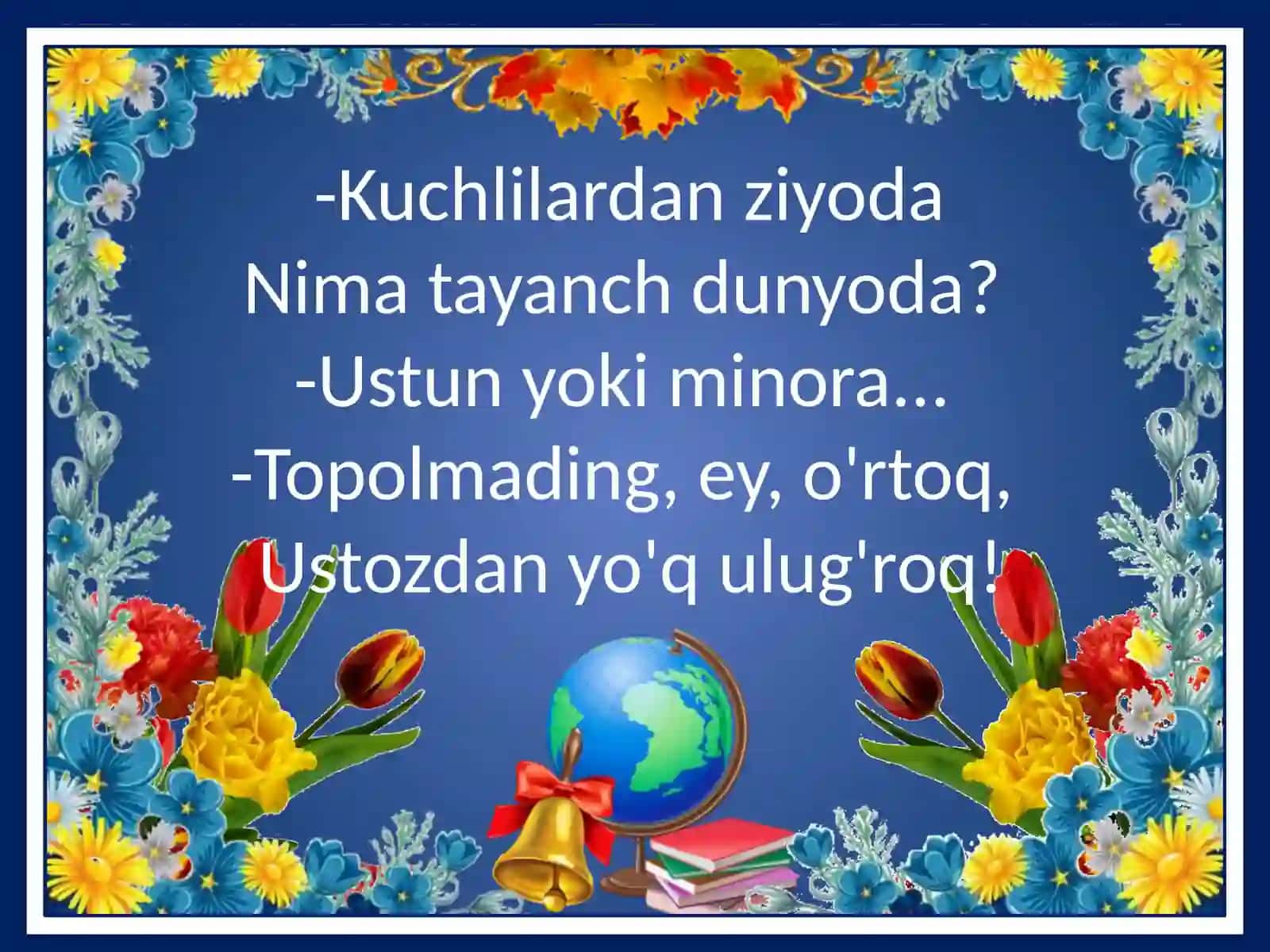 1-oktabr-"Ustoz va murabbiylar" kuni 2