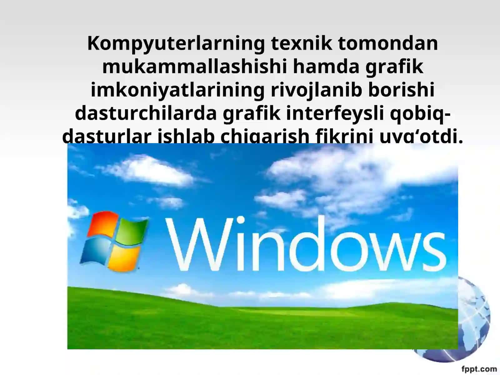 8-sinf Informatika Windows operatsion sistemasi 2