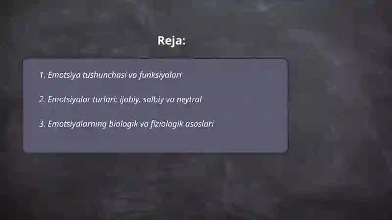 Emotsiyalarni anglash va hissiy moslashuv asoslari SODIQOVA BAHORA 2