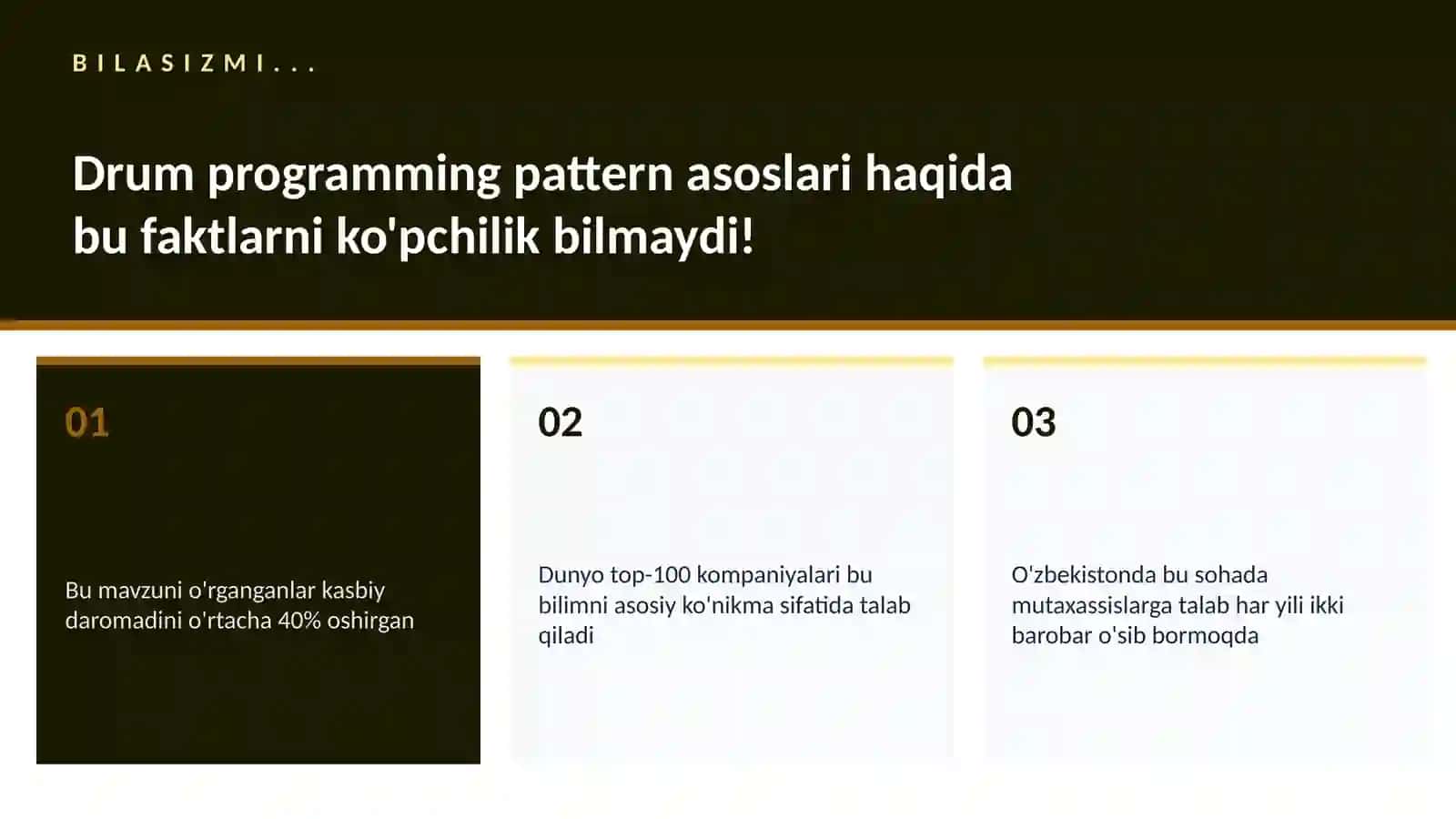 Drum programming pattern asoslari 2